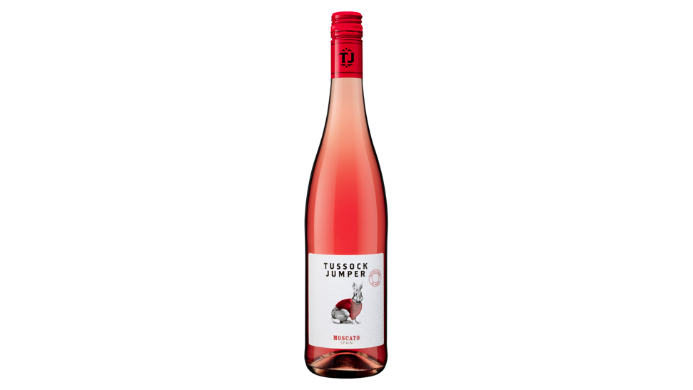 Packshot Moscato Rosé (Spain) Tussock Jumper Wines
