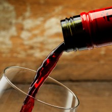 Pouring the wine